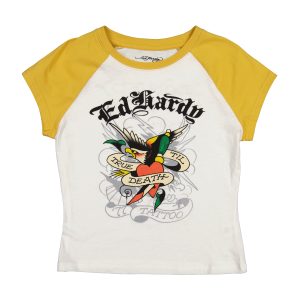 True Eagle Raglan Cap Sleeve Tee