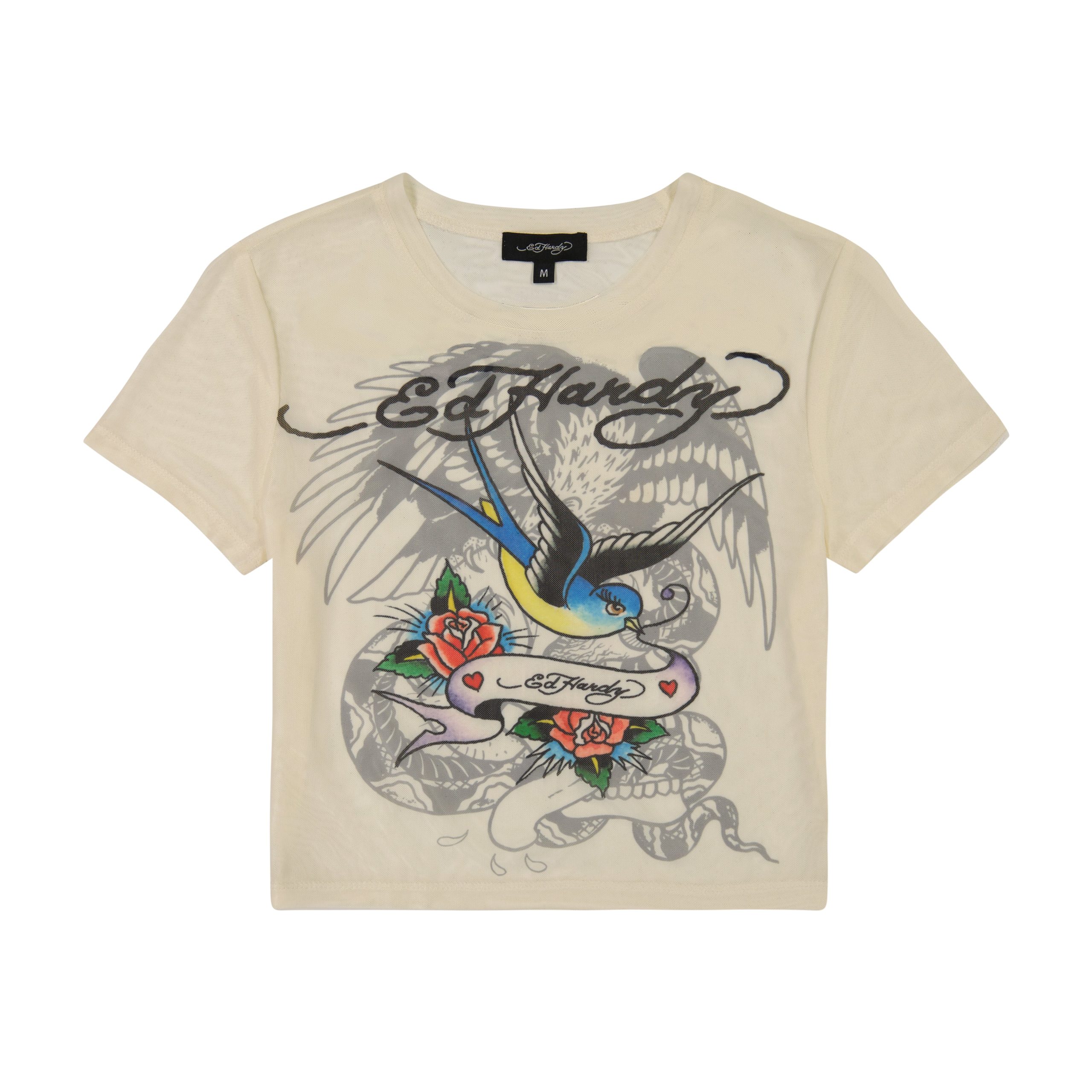 Mesh Swallow Baby Tee