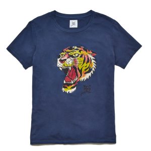 Tiger Head Washed T-Shirt
