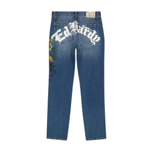 Panther Snake Slim Taper Jean